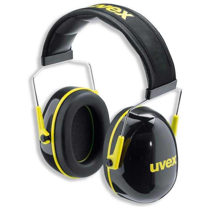 Uvex K2 Otoprotettori 32dB Nero-Giallo
