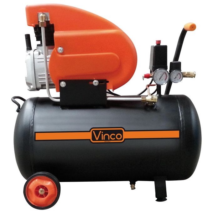 VINCO SRL Compressore LT 24 per un Eccellente Supporto nel Fai da Te in Giardino e Casa