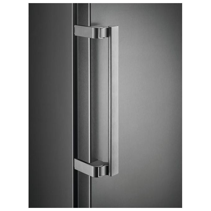 AEG AGB728E5NX Congelatore Verticale Capacita' 280 Litri Classe energetica E NoFrost Display Digitale Illuminazione LED 186 cm Acciaio Inox