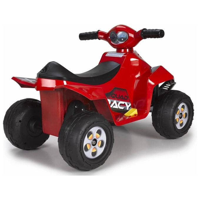 FEBER Quad Racy 6V veicolo elettrico per bambini ideale per divertirsi all'aria aperta con un design accattivante e sicuro