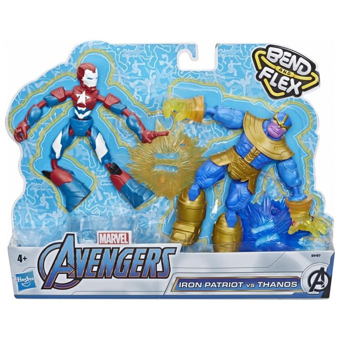 Hasbro Avengers Bendy Figure Dual Pack