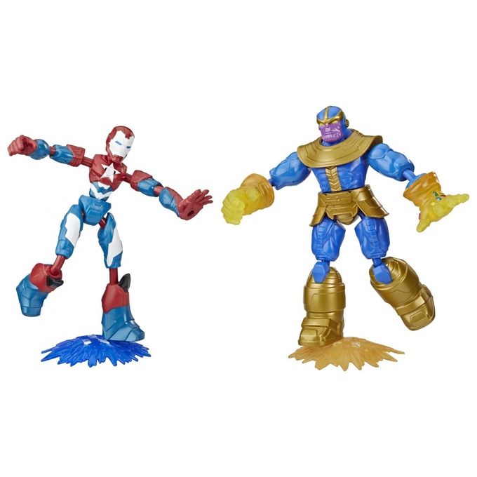 Hasbro Avengers Bendy Figure Dual Pack