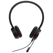 Jabra Evolve 30 II UC Mono Cuffie con Microfono Solo Jack 3.5mm per Comunicazioni Professionali in Voip