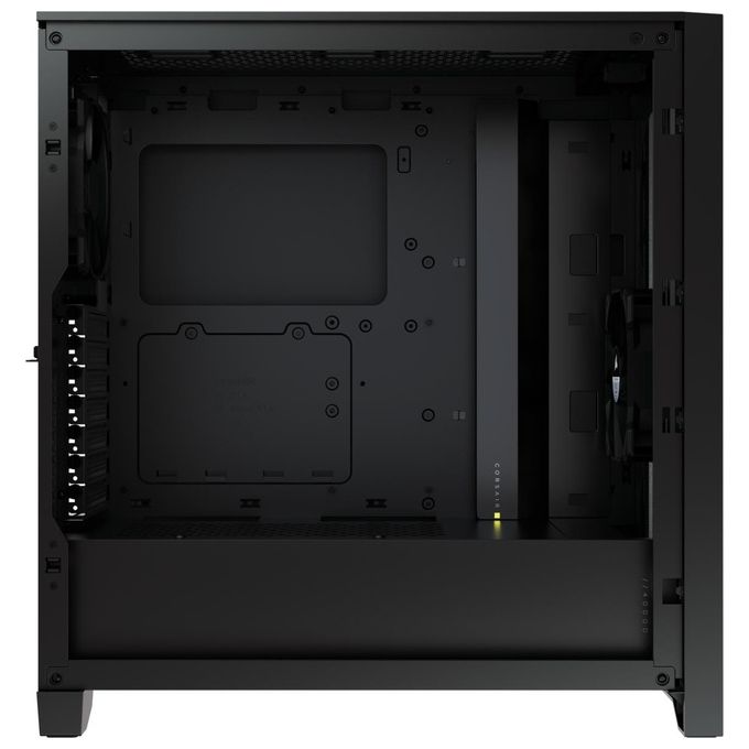 Corsair 4000D Airflow Case ATX Mid-Tower con Vetro Temperato Pannello Anteriore a Flusso d'Aria Elevato Pannello Laterale in Vetro Temperato Ampio Spazio Interno Due 120mm Ventole Incluse Nero