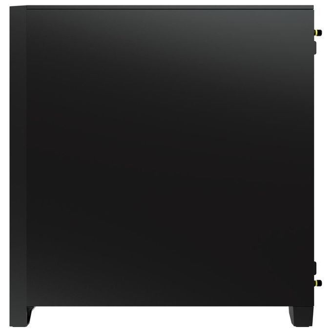 Corsair 4000D Airflow Case ATX Mid-Tower con Vetro Temperato Pannello Anteriore a Flusso d'Aria Elevato Pannello Laterale in Vetro Temperato Ampio Spazio Interno Due 120mm Ventole Incluse Nero