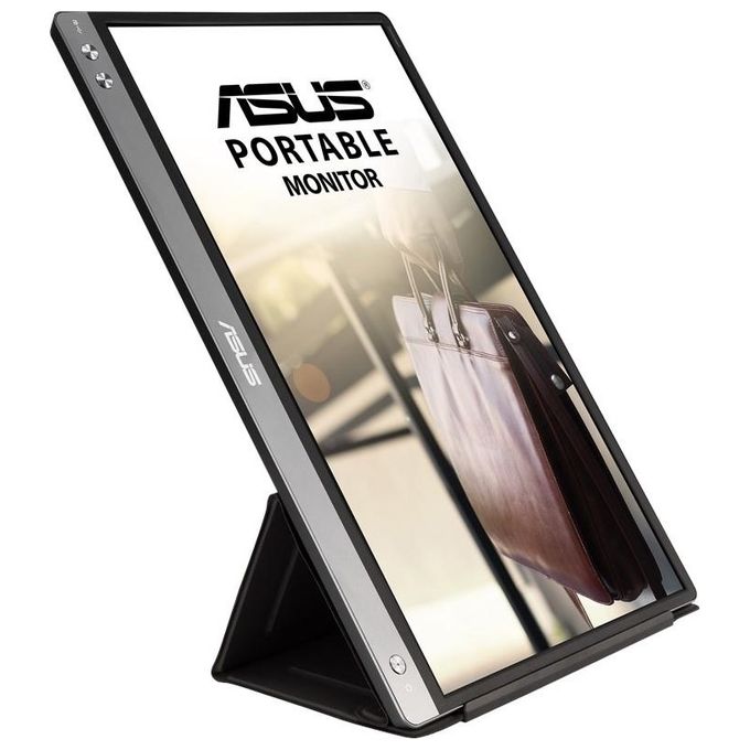ASUS ZenScreen MB14AC Portable USB Monitor, 14'', IPS Full HD, Hybrid Signal Solution, USB Type-C, Flicker Free, Blue Light Filter, Anti-glare surface