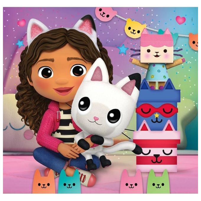 Clementoni Puzzle 48 Pezzi Gabby's Dollhouse Tris Supercolor