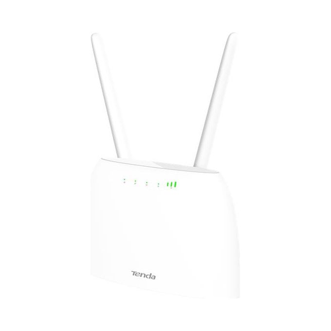 Tenda 4G06 Router 300mbps Wireless N300 4G Lte Volte Cat.4 Supp Fdd Lte-tdd-lte-wcdma-gsm 1p Ge Wan-lan1p Ge Lan 2ff Sim 1p Rj1