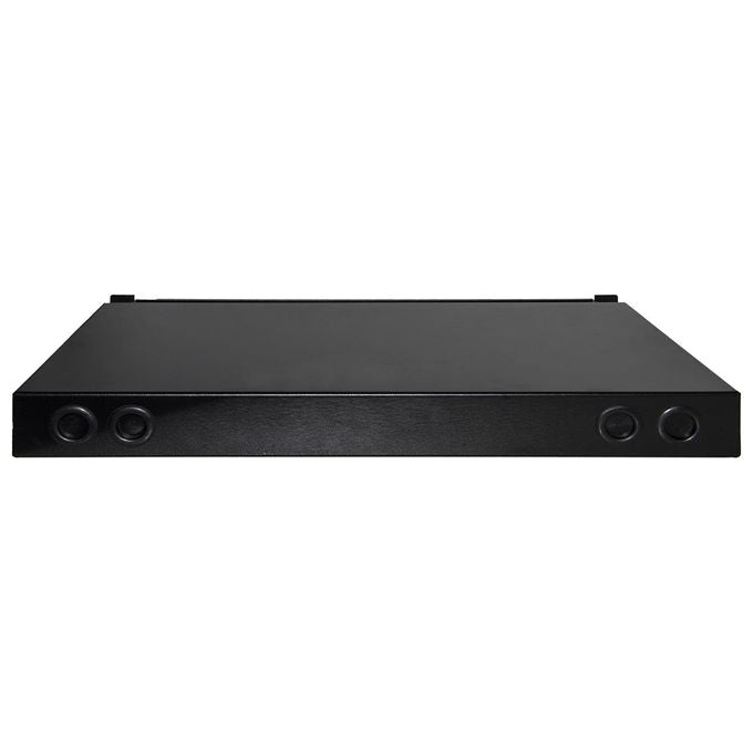Link Cassetto Fibra Ottica 24 Porte per Adattatori SC Duplex 1 Unita' per Installazione 19'' Nero