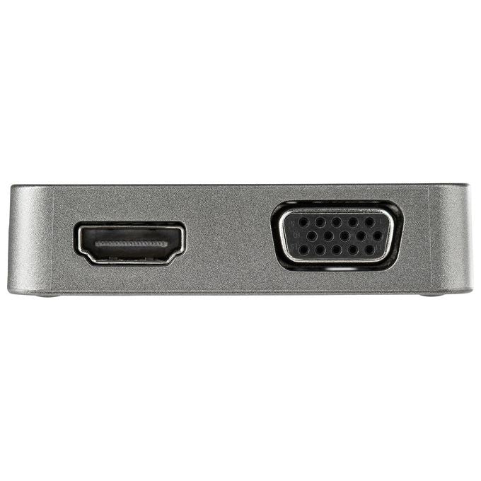 StarTech.com DKT31CHVL Replicatore di Porte e Docking Station per Notebook Cablato Usb 3.2 Gen 2 Type-C Nero-Argento