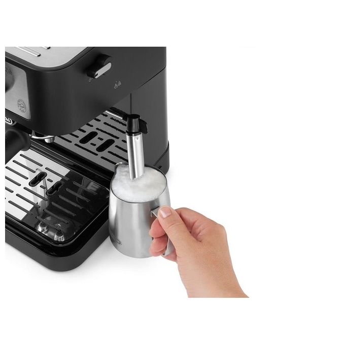 De longhi stilosa ec260bk macchina caffe' espresso manuale 1100w 1l nero acciaio inox