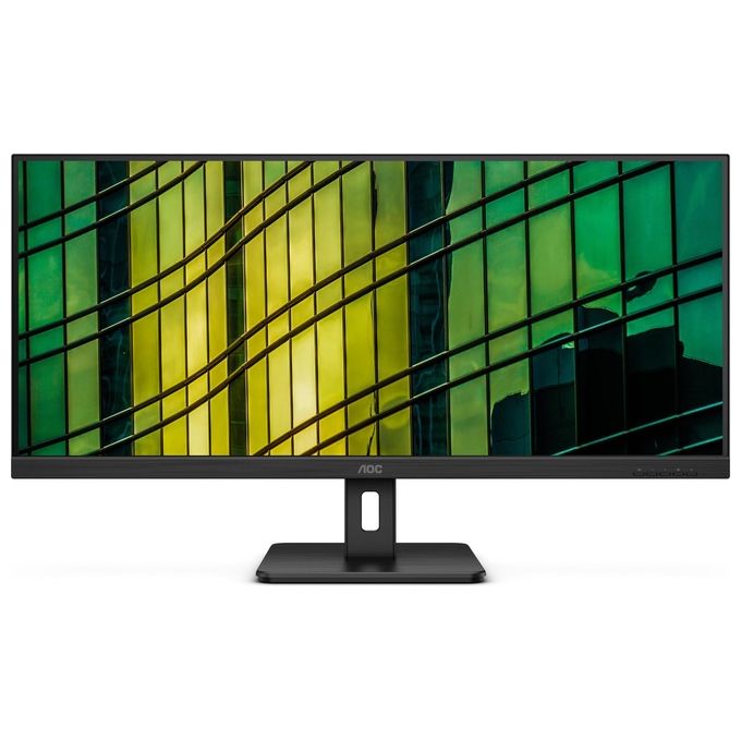 AOC U34E2M Monitor Pc 34'' 3440x1440 Pixel Wide Quad HD Nero
