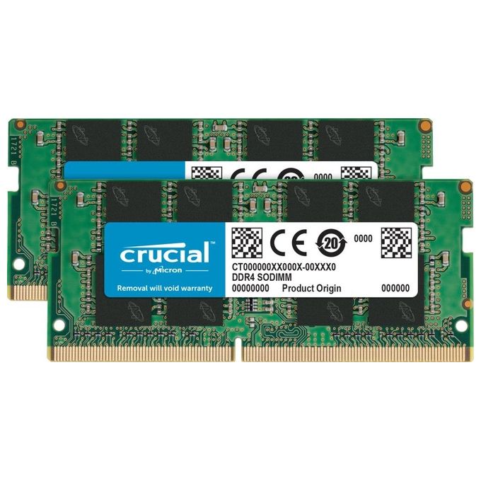 Crucial CT2K16G4SFRA32A Memoria Ram 32Gb 2x16Gb DDR4 3200 MHz