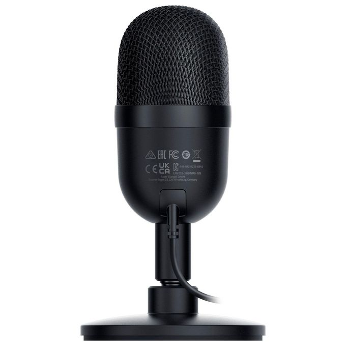 Razer Seiren Mini Usb Microfono a Condensatore da Streaming Ultra-Compatto Nero