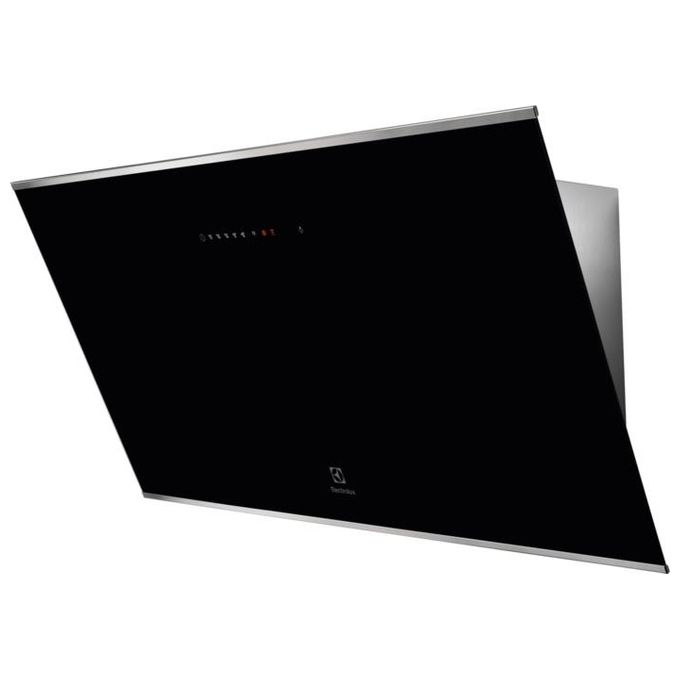 Electrolux KFVB19K Cappa a Camino Classe energetica A+ 5 Velocita' Aspirante o Filtrante SilenceTech Funzione Breeze 90 cm Nero