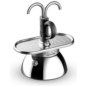 Bialetti Mini Express Induction Caffettiera Alluminio-Nero 2 Tazze