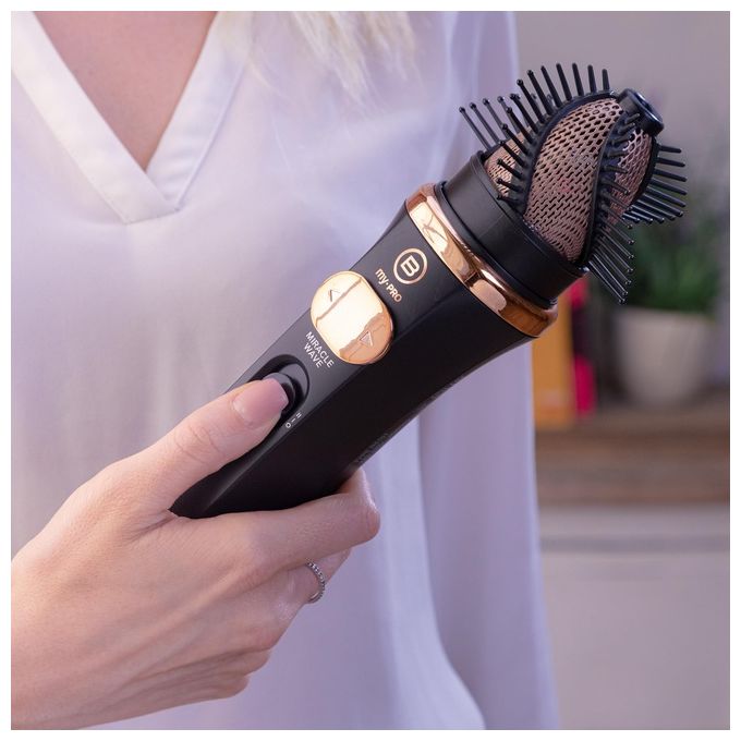 Imetec Bellissima My Pro Miracle Wave GH19 1100 Spazzola ad Aria Modellante Rotazione Automatica