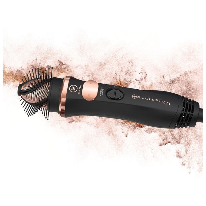 Imetec Bellissima My Pro Miracle Wave GH19 1100 Spazzola ad Aria Modellante Rotazione Automatica