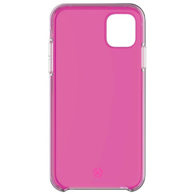Celly Neon Cover per iPhone 11 Rosa