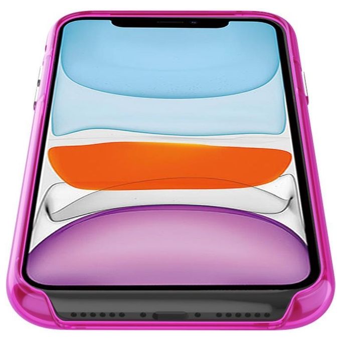 Celly Neon Cover per iPhone 11 Rosa