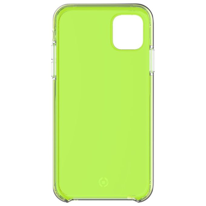 Celly Neon Cover per iPhone 11 Pro Giallo