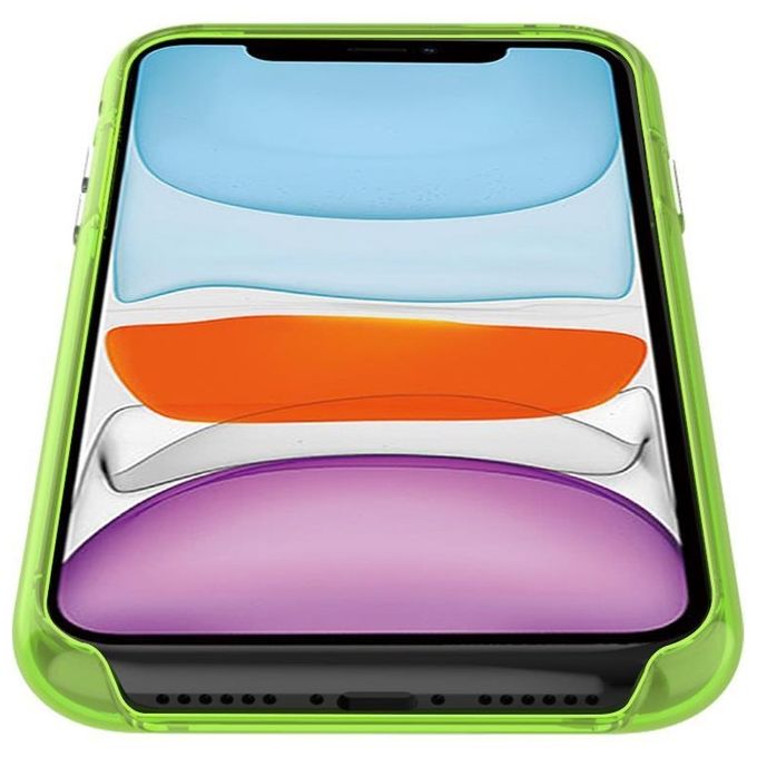 Celly Neon Cover per iPhone 11 Pro Giallo