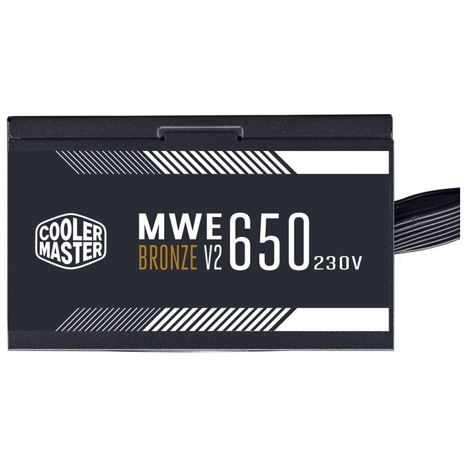 Cooler Master MWE 650 Bronze 230V V2 Alimentatore per Computer 650W 24-pin ATX ATX Nero