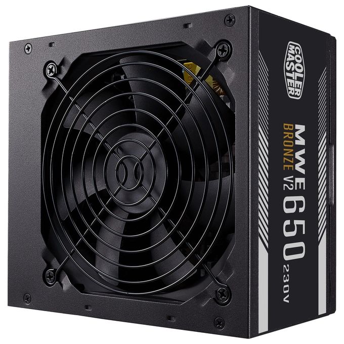 Cooler Master MWE 650 Bronze 230V V2 Alimentatore per Computer 650W 24-pin ATX ATX Nero
