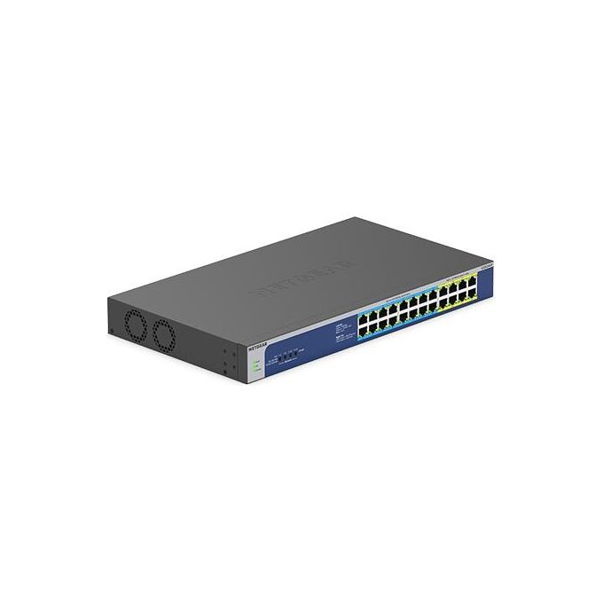 Netgear GS524UP Switch non Gestito Gigabit Ethernet 10-100-1000 Supporto Power Over Ethernet Grigio