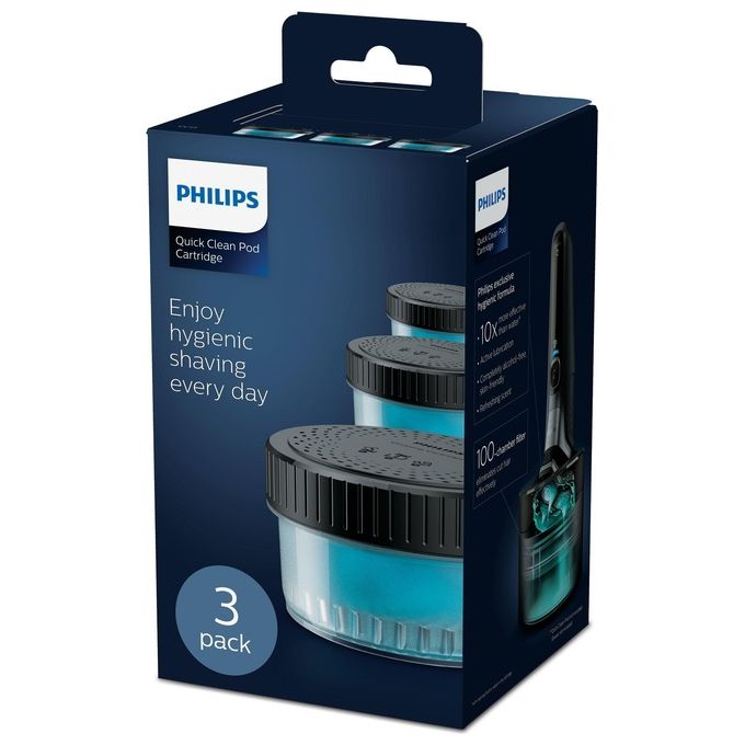 Philips Set Cartucce Igienizzante Rasoio Philips Cc13-50