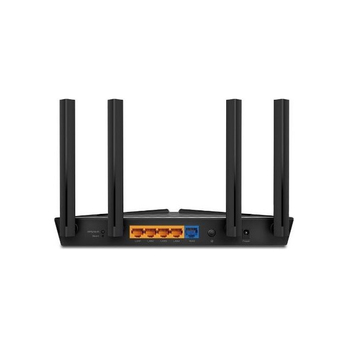 TP-Link Archer AX23 Router WiFi 6 Dual-Band AX1800Mbps 5 porte Gigabit Tecnologia Beamforming TP-Link HomeShield OneMesh Tether App Compatibile con Alexa