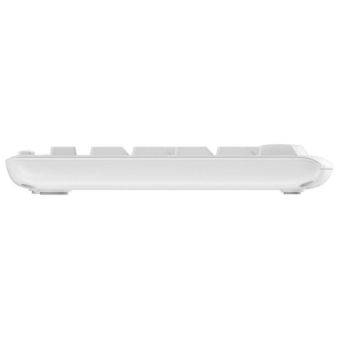 Logitech MK295 Silent Set Mouse e Tastiera senza Fili 2.4 GHz Spagnola Bianco Spento