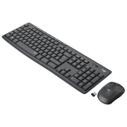 Logitech MK295 Kit Mouse e Tastiera Wireless con Tecnologia SilentTouch e Layout Italiano QWERTY
