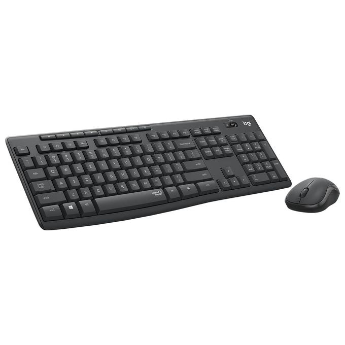 Logitech MK295 Silent Wireless Combo Tastiera RF Wireless Portoghese Grafite