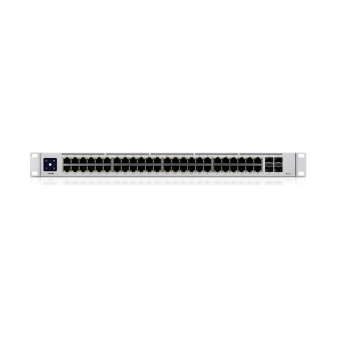 Ubiquiti Networks UniFi USW-48-POE-EU Switch di Rete Gestito Gigabit Ethernet 10-100-1000 Supporto Power over Ethernet Argento