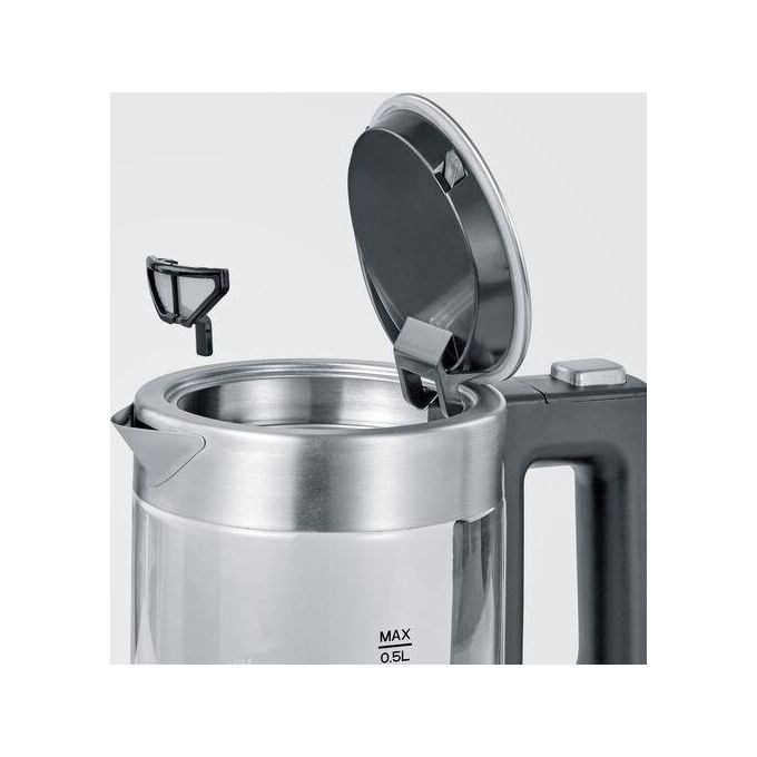 Severin WK 3472 Mini Bollitore in Vetro 0.5 Litri