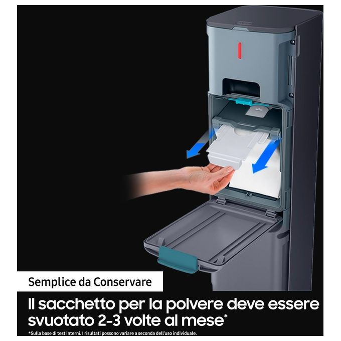 Samsung Clean Station VCA-SAE90A -  Stazione di Pulizia Nero