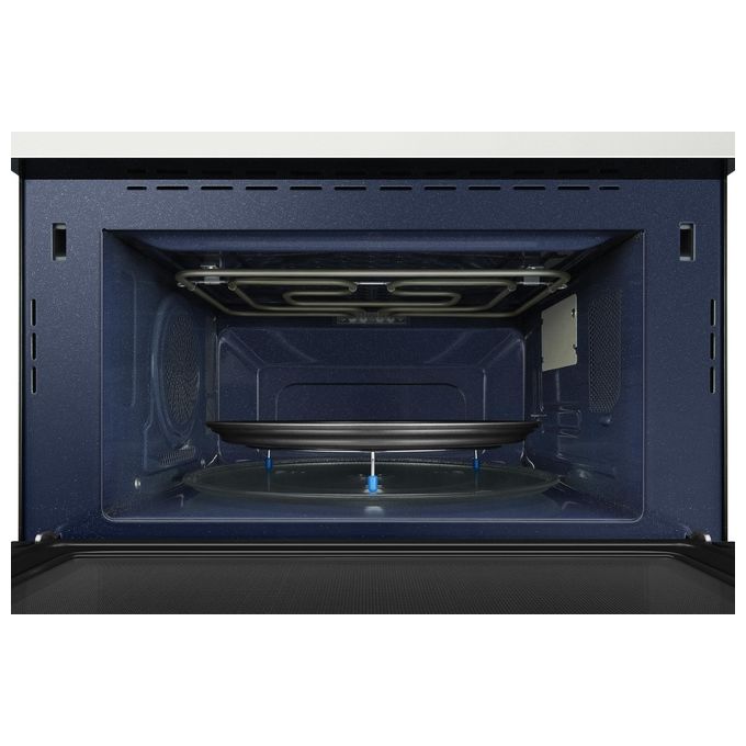 Samsung MC35R8058CE-ET Glass Design Forno a Microonde Combinato Capacita'35 Litri Potenza 900W 37 Programmi Cottura Ventilata Funzione Yogurt e Lievitazione Bianco