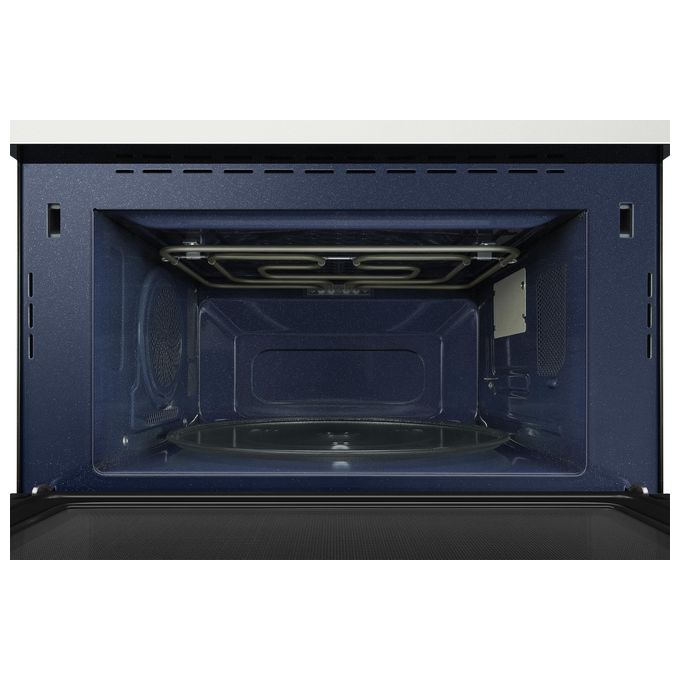 Samsung MC35R8058CE-ET Glass Design Forno a Microonde Combinato Capacita'35 Litri Potenza 900W 37 Programmi Cottura Ventilata Funzione Yogurt e Lievitazione Bianco