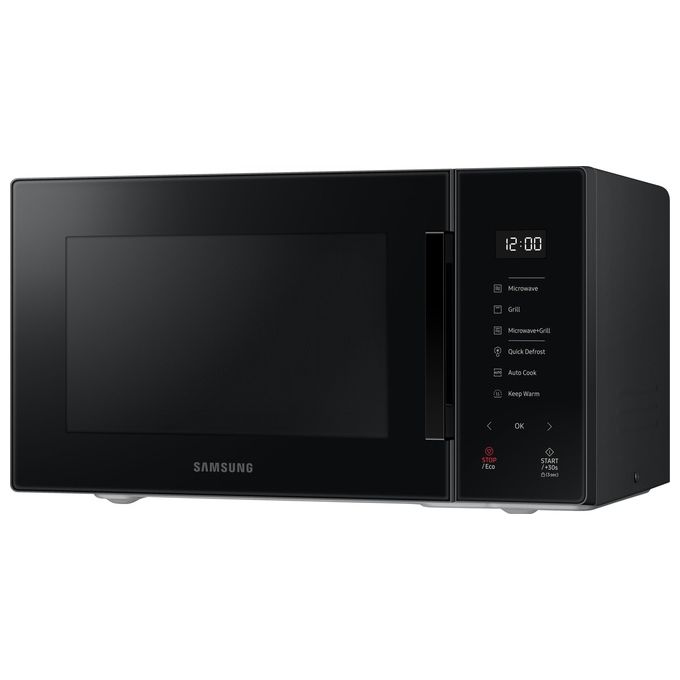 Samsung Grill Besposte Cottura Croccante MG23T5018AK Forno a microonde con grill 23 Litri 800W Classe A 6 livelli di potenza Nero