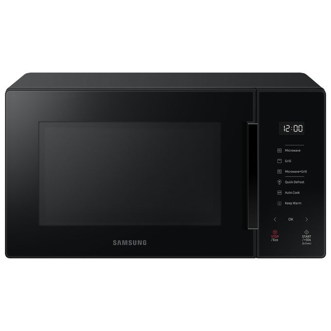 Samsung Grill Besposte Cottura Croccante MG23T5018AK Forno a microonde con grill 23 Litri 800W Classe A 6 livelli di potenza Nero