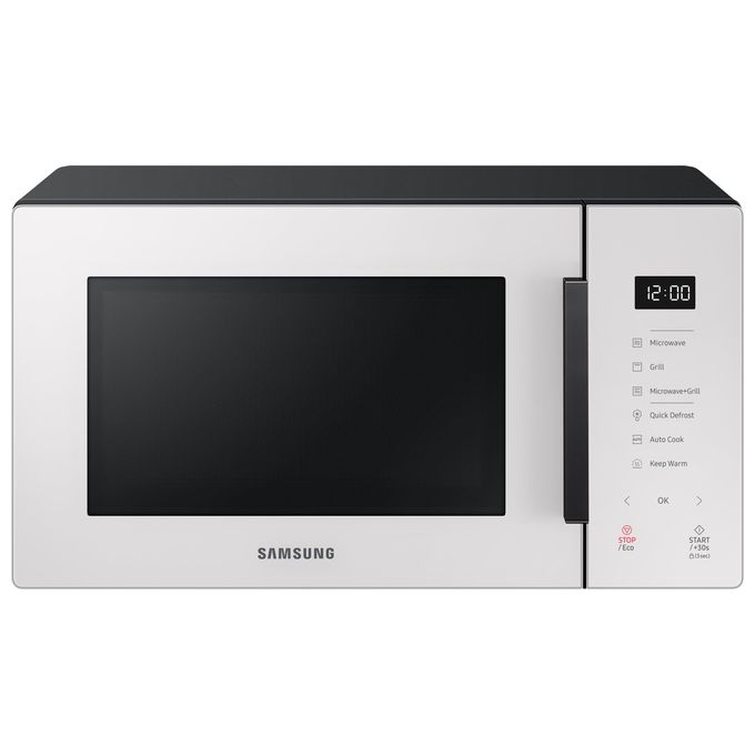 Samsung MG23T5018GE Forno a Microonde con Grill Capacita'23 Litri Potenza 800W Sistema TDS Quick defrost Cottura a Vapore Home Dessert Vaporiera Porcellana