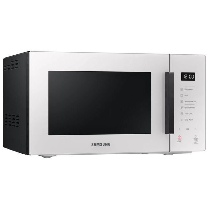 Samsung MG23T5018GE Forno a Microonde con Grill Capacita'23 Litri Potenza 800W Sistema TDS Quick defrost Cottura a Vapore Home Dessert Vaporiera Porcellana