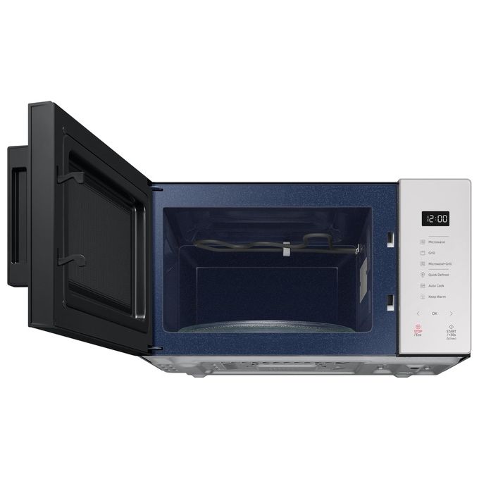 Samsung MG23T5018GE Forno a Microonde con Grill Capacita'23 Litri Potenza 800W Sistema TDS Quick defrost Cottura a Vapore Home Dessert Vaporiera Porcellana