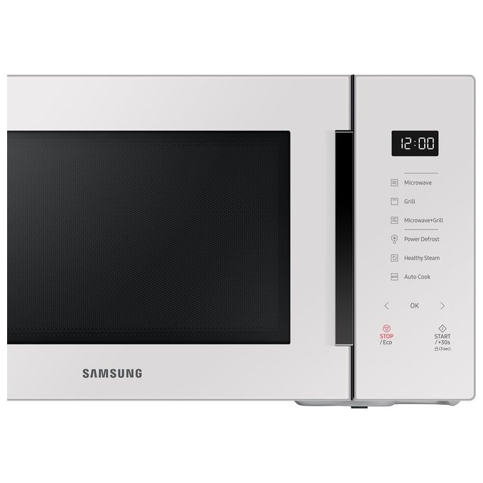 Samsung MG30T5018UE-ET Forno a Microonde Combinato Capacita'30 Litri Potenza 900 W Cottura a VaporeHome Dessert Vaporiera in vetro Nero-Bianco