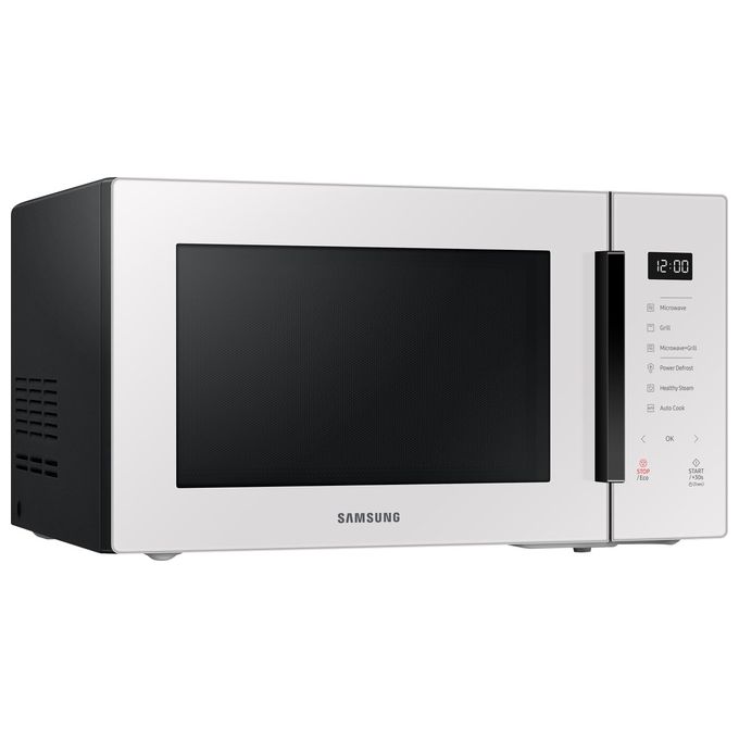 Samsung MG30T5018UE-ET Forno a Microonde Combinato Capacita'30 Litri Potenza 900 W Cottura a VaporeHome Dessert Vaporiera in vetro Nero-Bianco