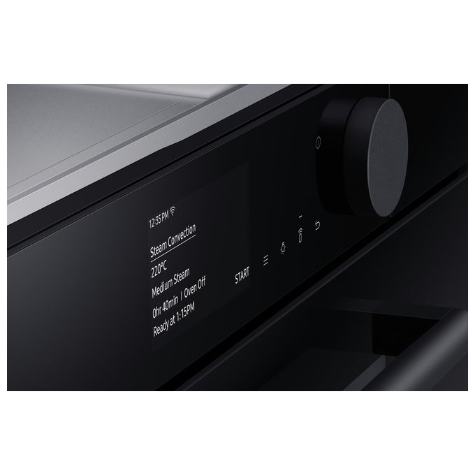 Samsung NQ50T8939BK Forno elettrico da Incasso a Vapore Capacita' 50 Litri Classe energetica A+ 40 programmi Wifi Nero