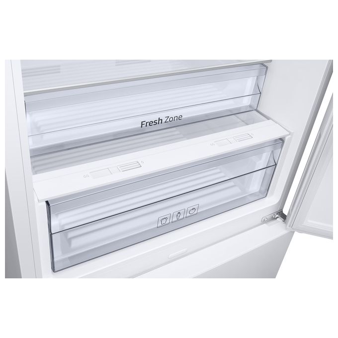 Samsung RB46TS154WW Frigorifero Combinato Capacta' 461 Litri Classe Energetica F No Frost Premium Twin Cooling 192 cm Snow White
