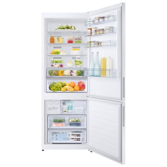 Samsung RB46TS154WW Frigorifero Combinato Capacta' 461 Litri Classe Energetica F No Frost Premium Twin Cooling 192 cm Snow White