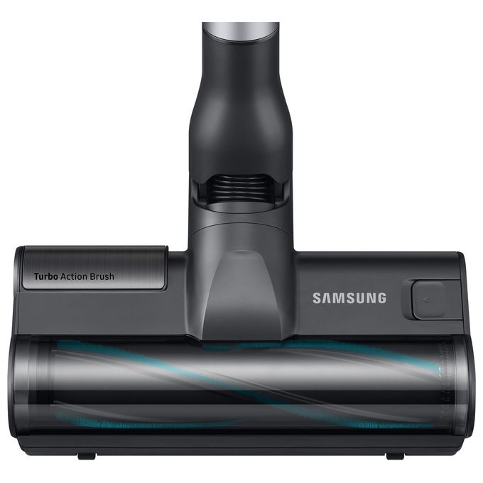 Samsung VS20T7531T1-ET Jet 75 Turbo Scopa Elettrica Senza Filo Senza Sacco Potenza 200W Autonomia 60 Minuti Silver